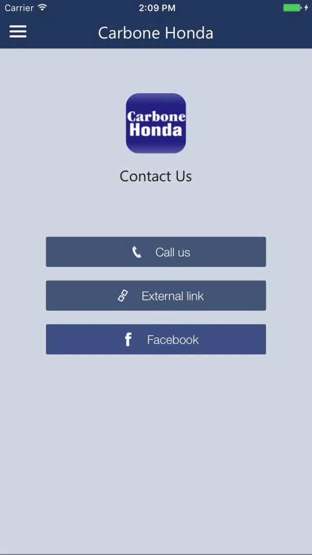 Carbone Honda Referrals Screenshots