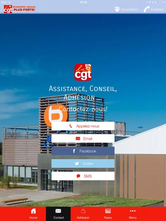 la cgt boulanger iPad Screenshots