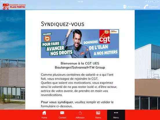 la cgt boulanger iPad Screenshots