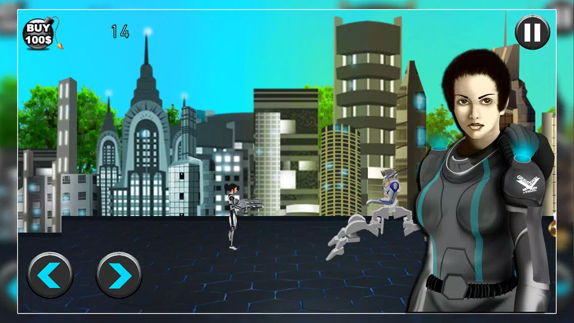 Gravity Dash Mobile Suits : The War of Species on the Forbidden Planet - Gold Edition应用截图