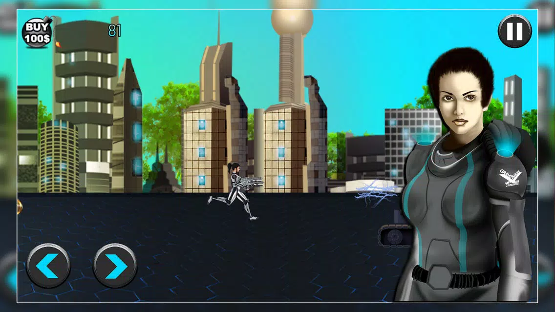 Gravity Dash Mobile Suits : The War of Species on the Forbidden Planet - Gold Edition应用截图