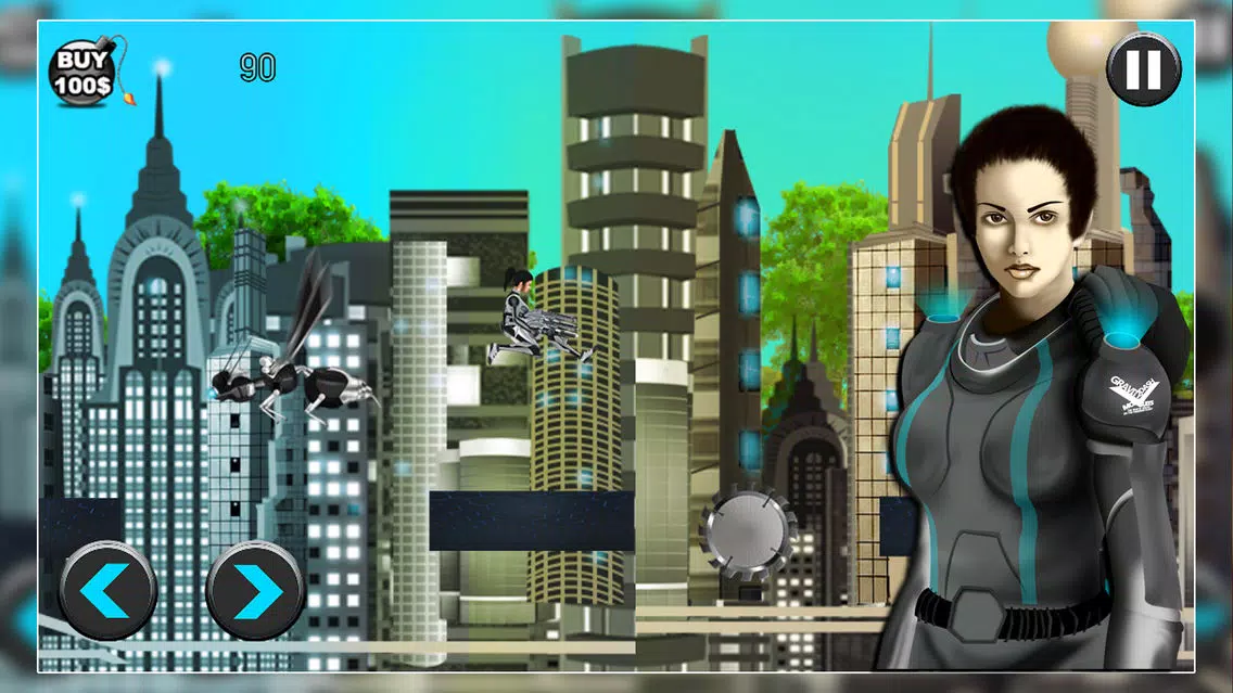 Gravity Dash Mobile Suits : The War of Species on the Forbidden Planet - Gold Edition应用截图
