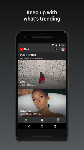 YouTube Music Screenshots
