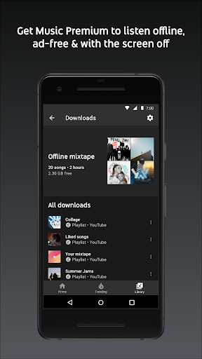 YouTube Music Screenshots
