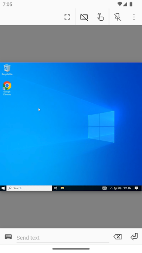 Chrome Remote Desktop Screenshots