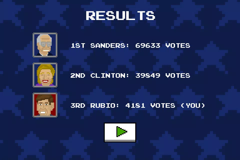 Captures d'écran de Presidential Race 2016