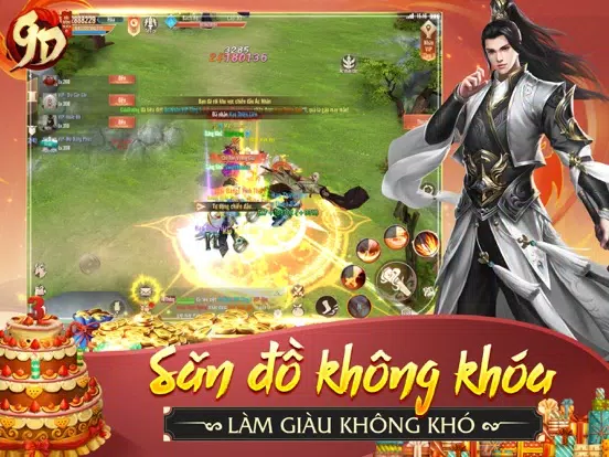 Cửu Dương Truyền Kỳ iPad 應用截圖