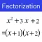 Factorization(Math Drills)