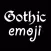 Gothic Emojis & Keyboard - Goth Emoticons and more illuminati Edition