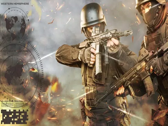 Tangkapan layar Battle Enemy: Commando Strike iPad 