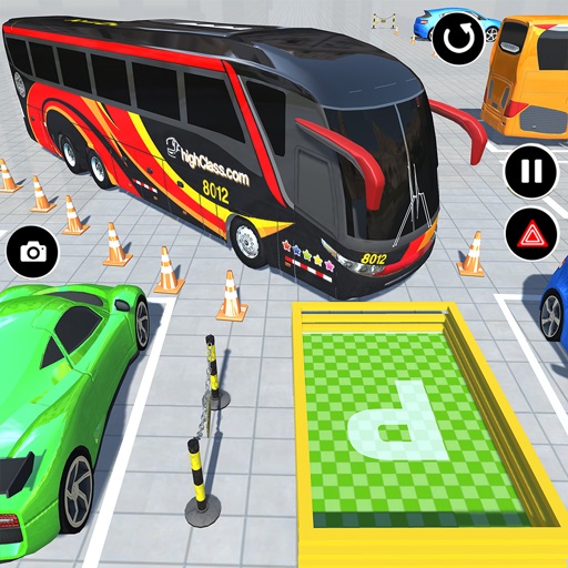 City Bus Parking 3D Games