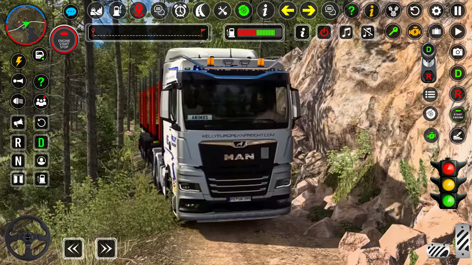 Ảnh chụp màn hình của Offroad US Mud Game Simulator
