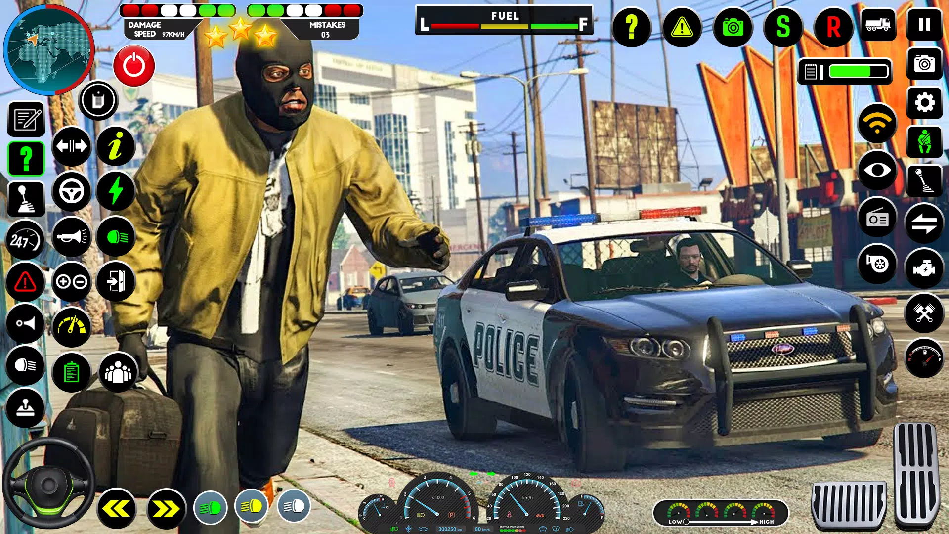 US Police Cop Car Chase Game Screenshots