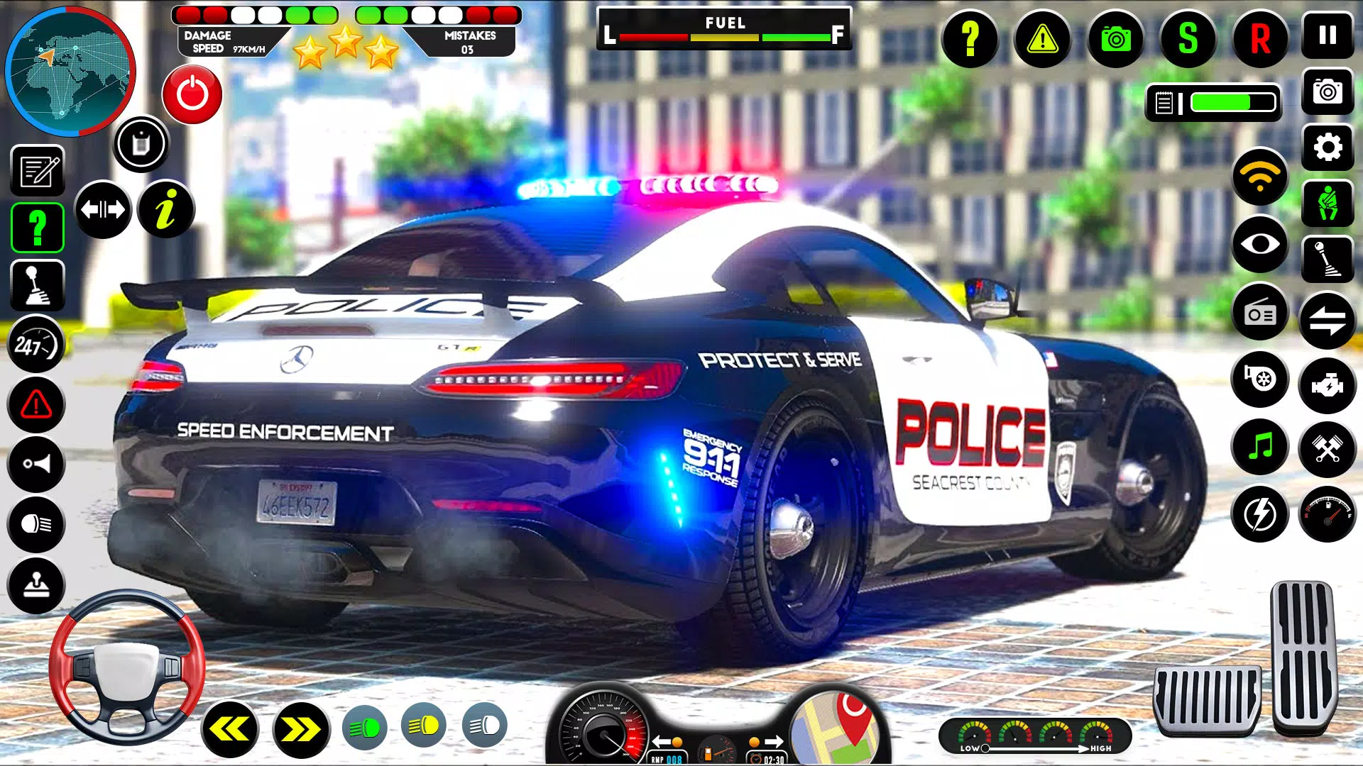 US Police Cop Car Chase Game Screenshots