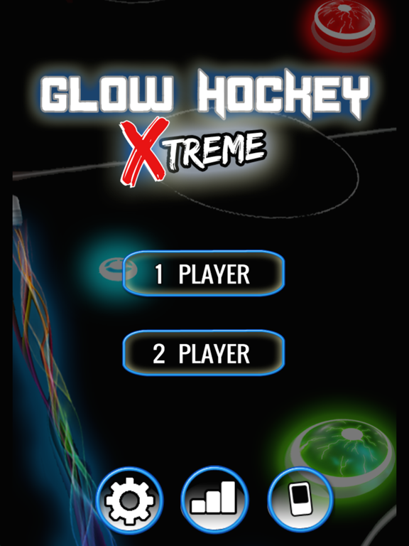 Screenshot di Glow Hockey Extreme iPad 