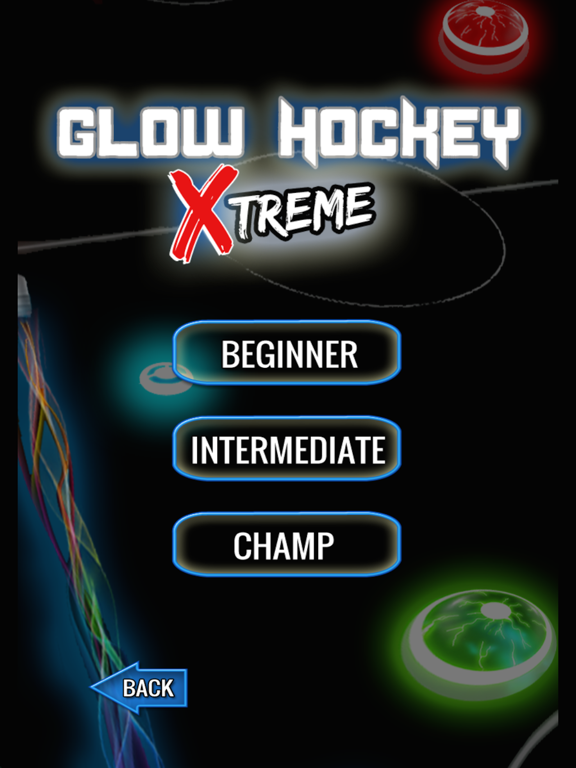 Screenshot di Glow Hockey Extreme iPad 