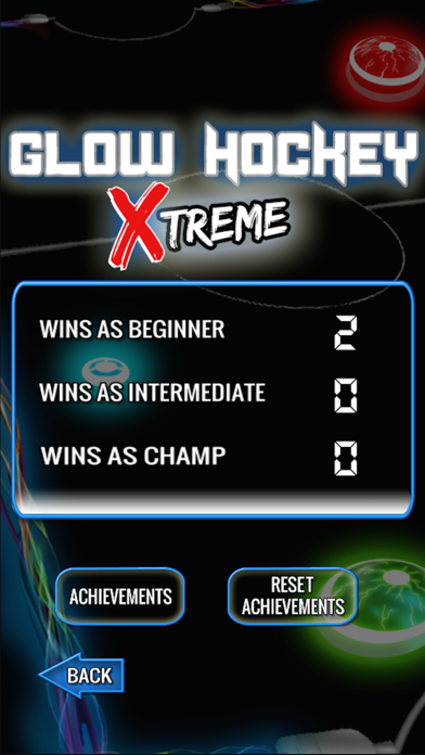 Screenshot di Glow Hockey Extreme