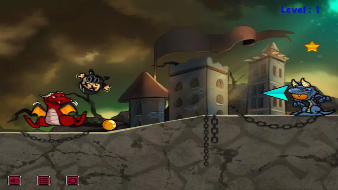 Ảnh chụp màn hình của Dragon's Town Defense Madness