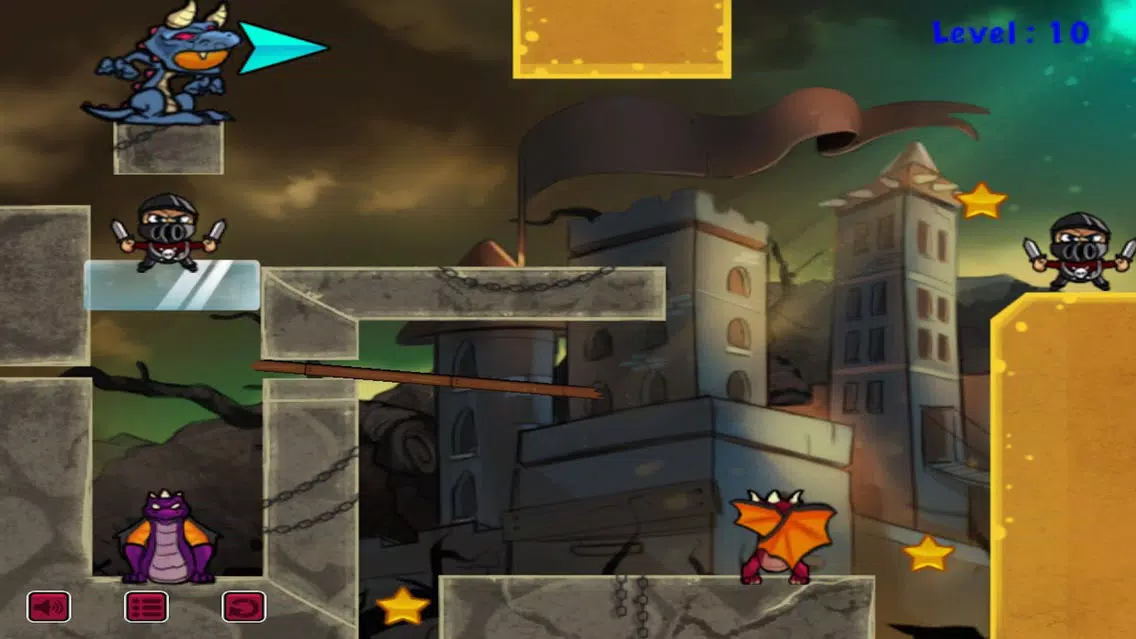 Ảnh chụp màn hình của Dragon's Town Defense Madness