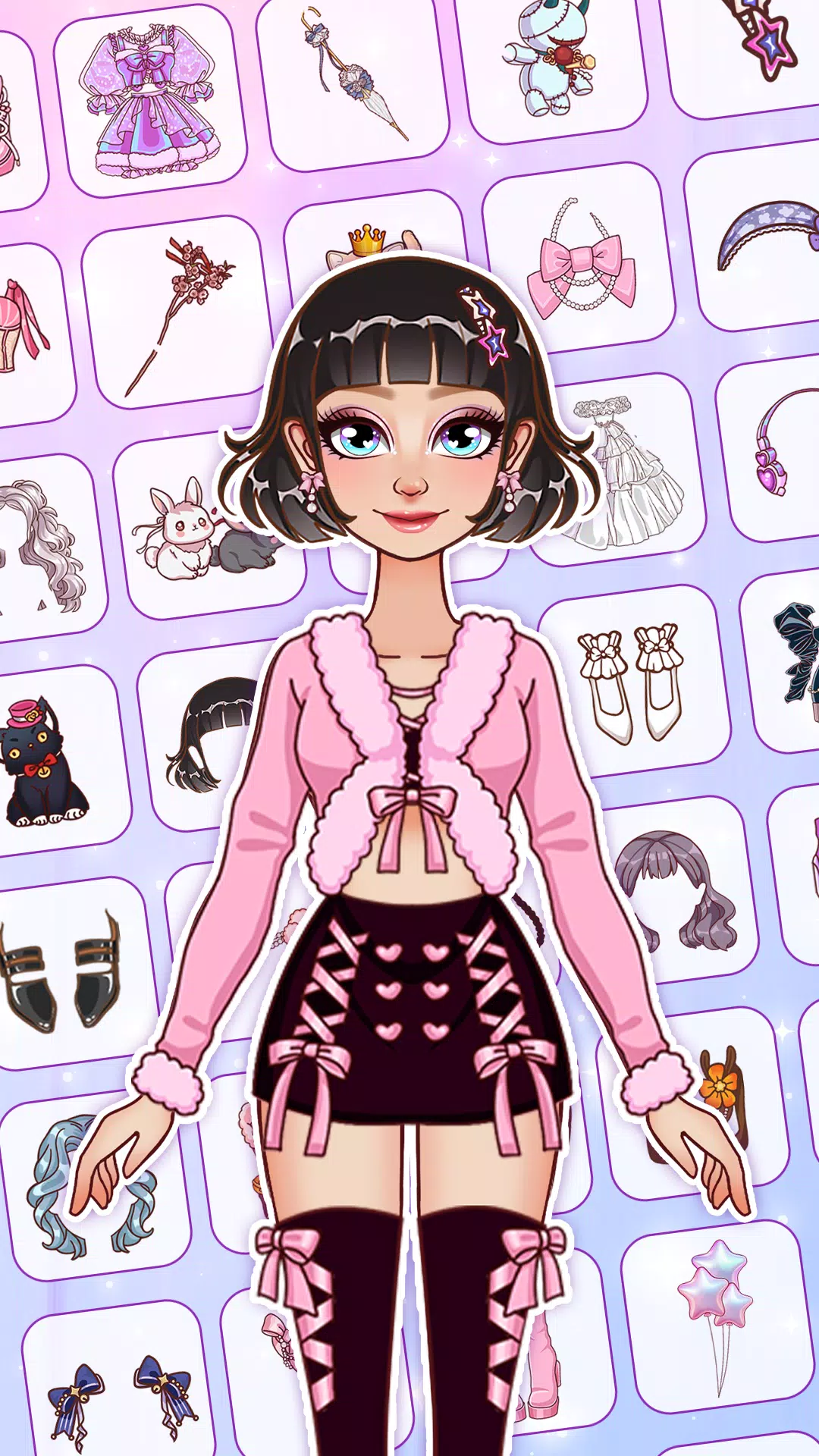 Makeover Dress Up: Paper Doll Screenshots