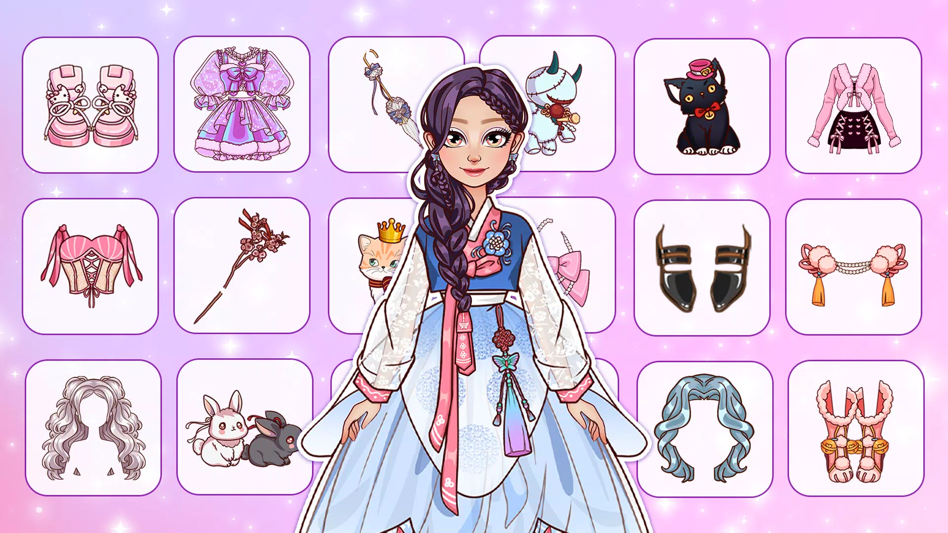 Makeover Dress Up: Paper Doll Screenshots