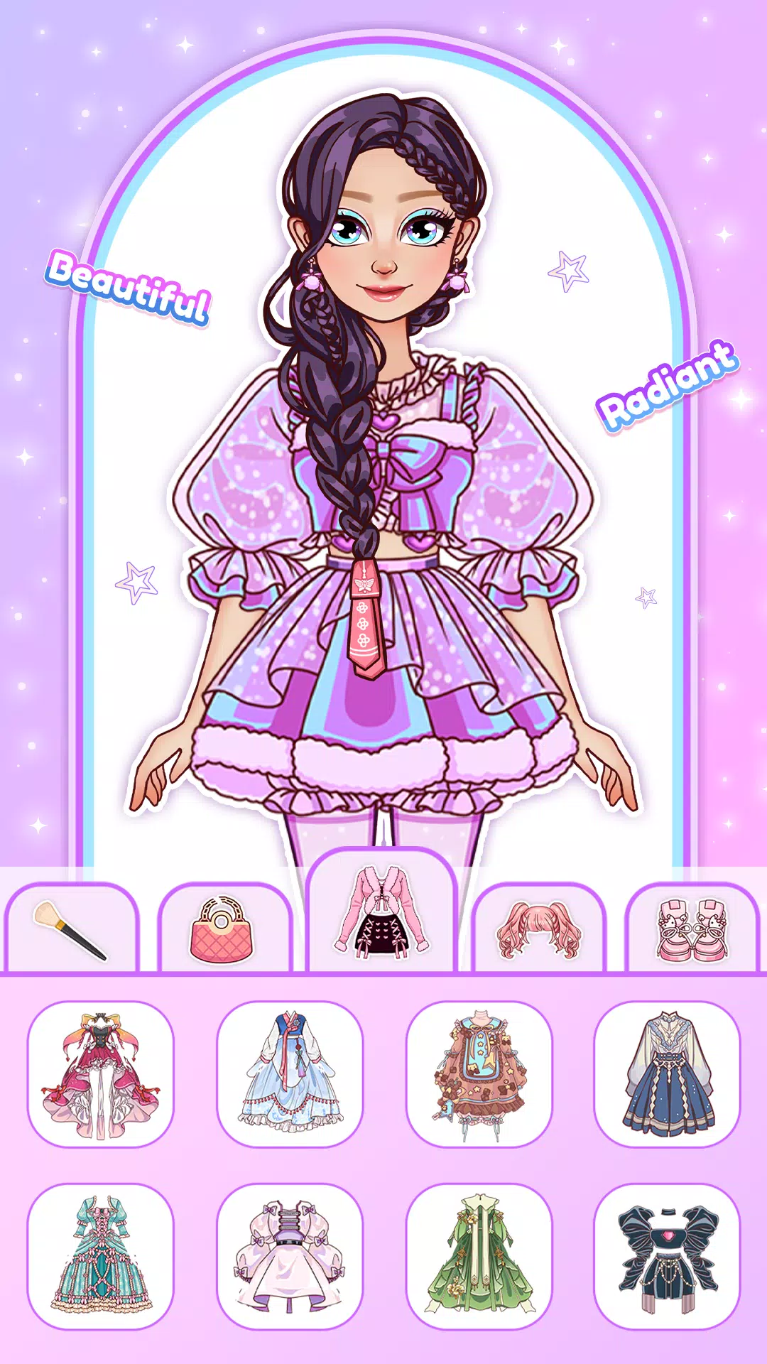 Makeover Dress Up: Paper Doll Screenshots
