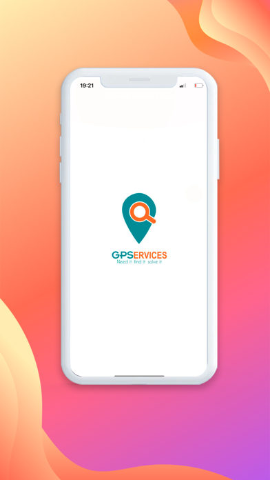 GPServices Cliente: Busca. Screenshots