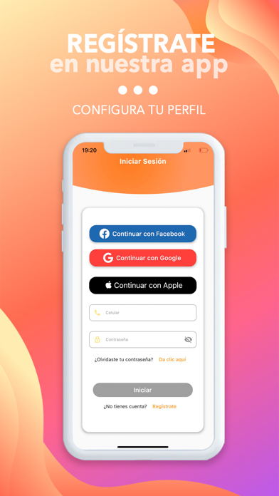GPServices Cliente: Busca. Screenshots
