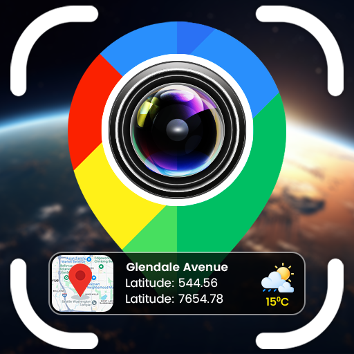 GPS Map Camera With Timestamp