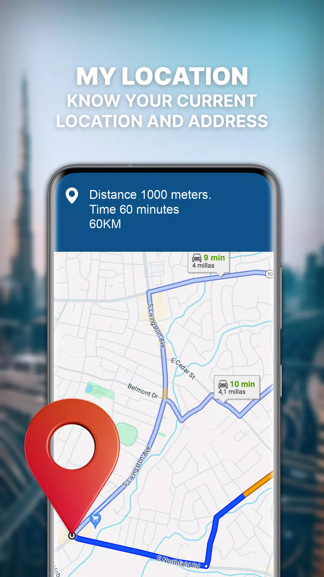 GPS Navigation: Road Map Route應用截圖