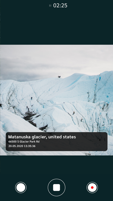 GPS Video Camera: Video Geotag Screenshots
