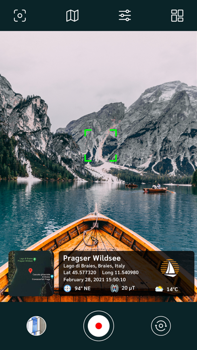 GPS Video Camera: Video Geotag Screenshots