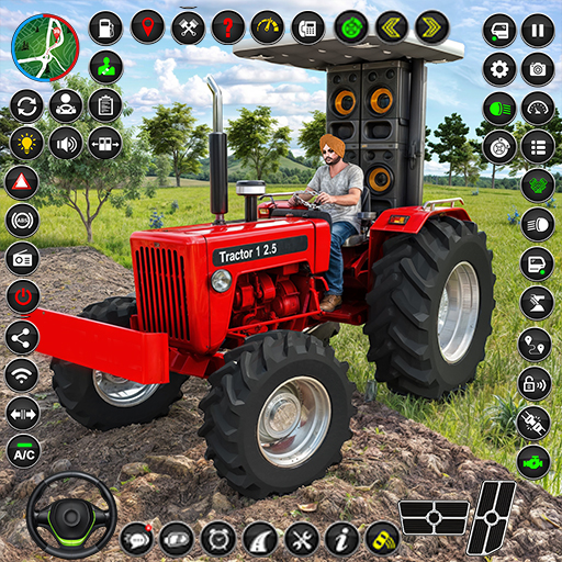 Modern Farming Tractor Game 3D Modern Farming Tractor Game 3D