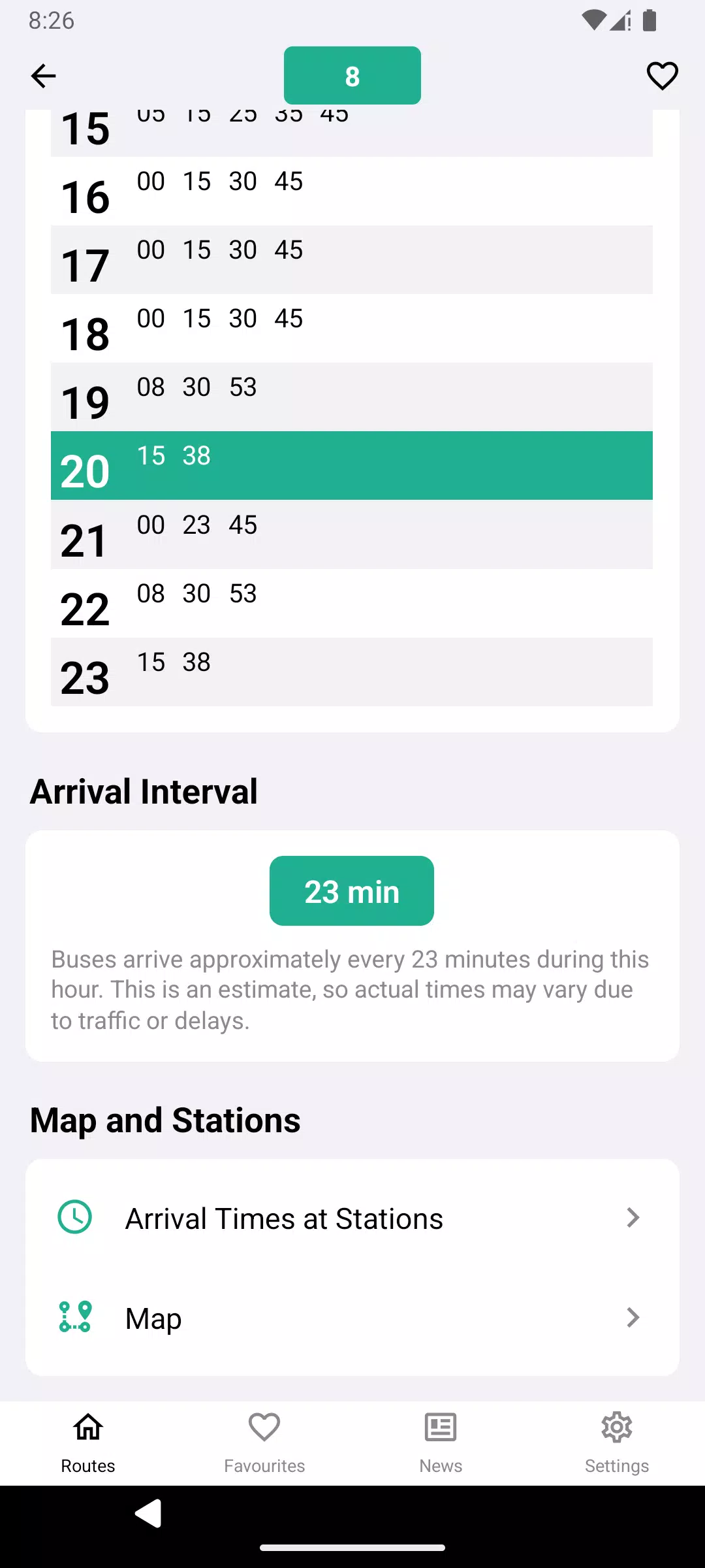 Public Transport Novi Sad Screenshots
