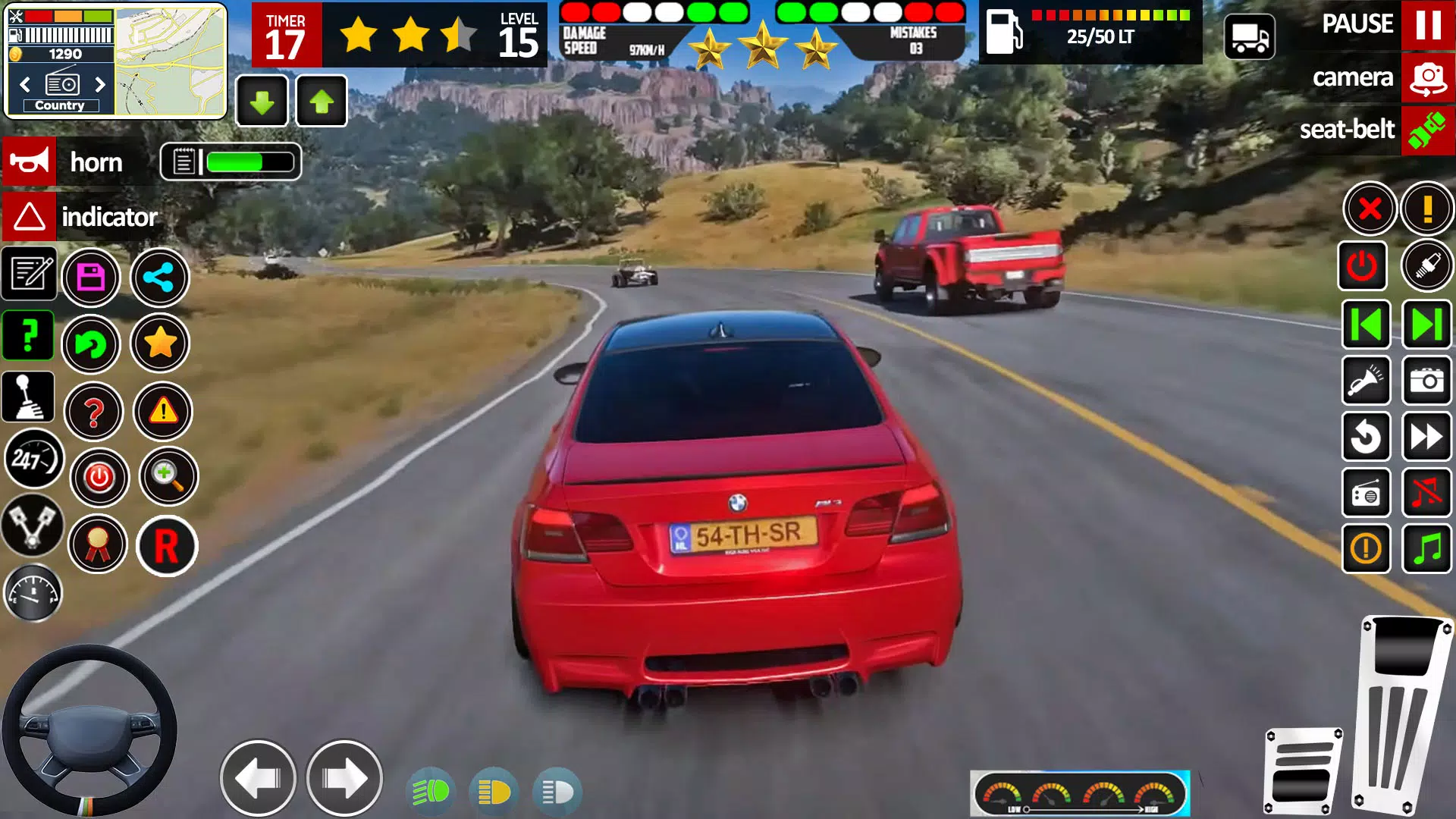 School Driving Sim Car Game 3D Screenshots