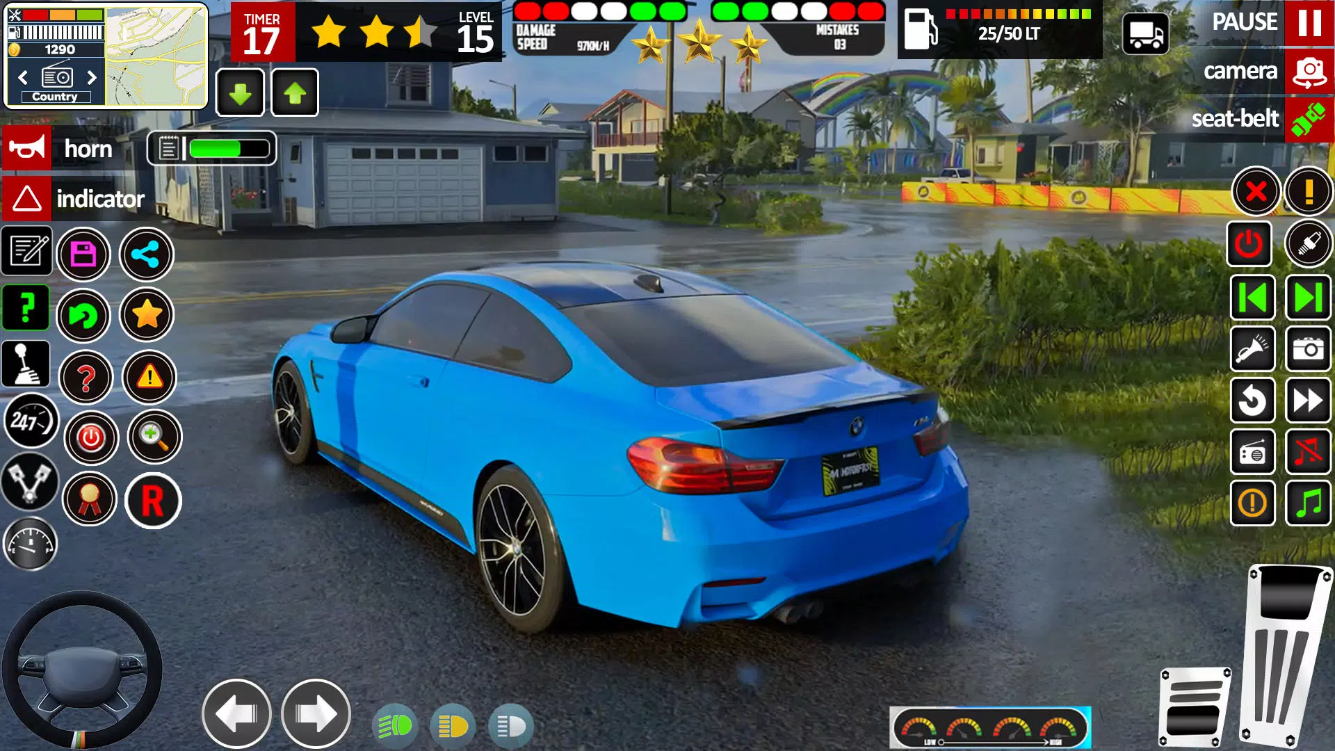 School Driving Sim Car Game 3D Screenshots