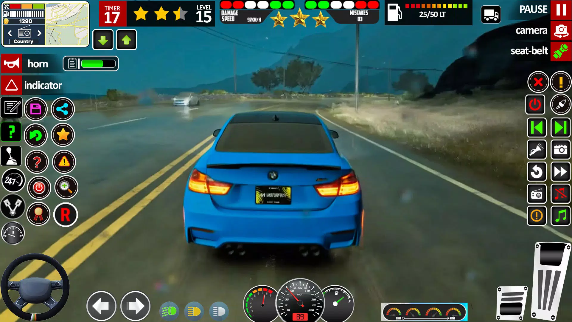 School Driving Sim Car Game 3D Screenshots