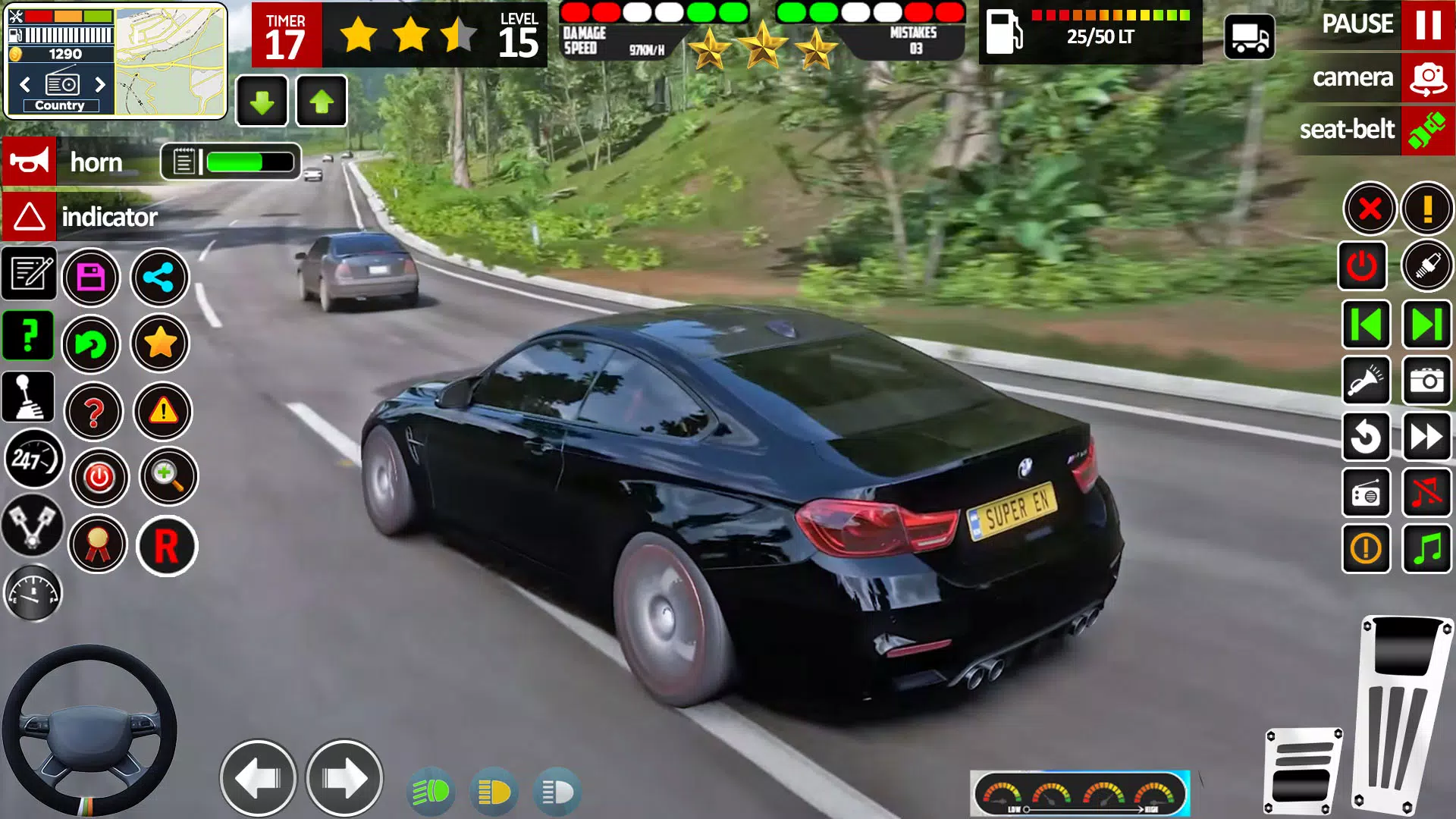 School Driving Sim Car Game 3D Screenshots