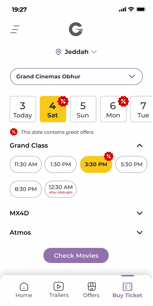 Grand Cinemas KSA Screenshots