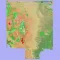 Scenic Map Central USA