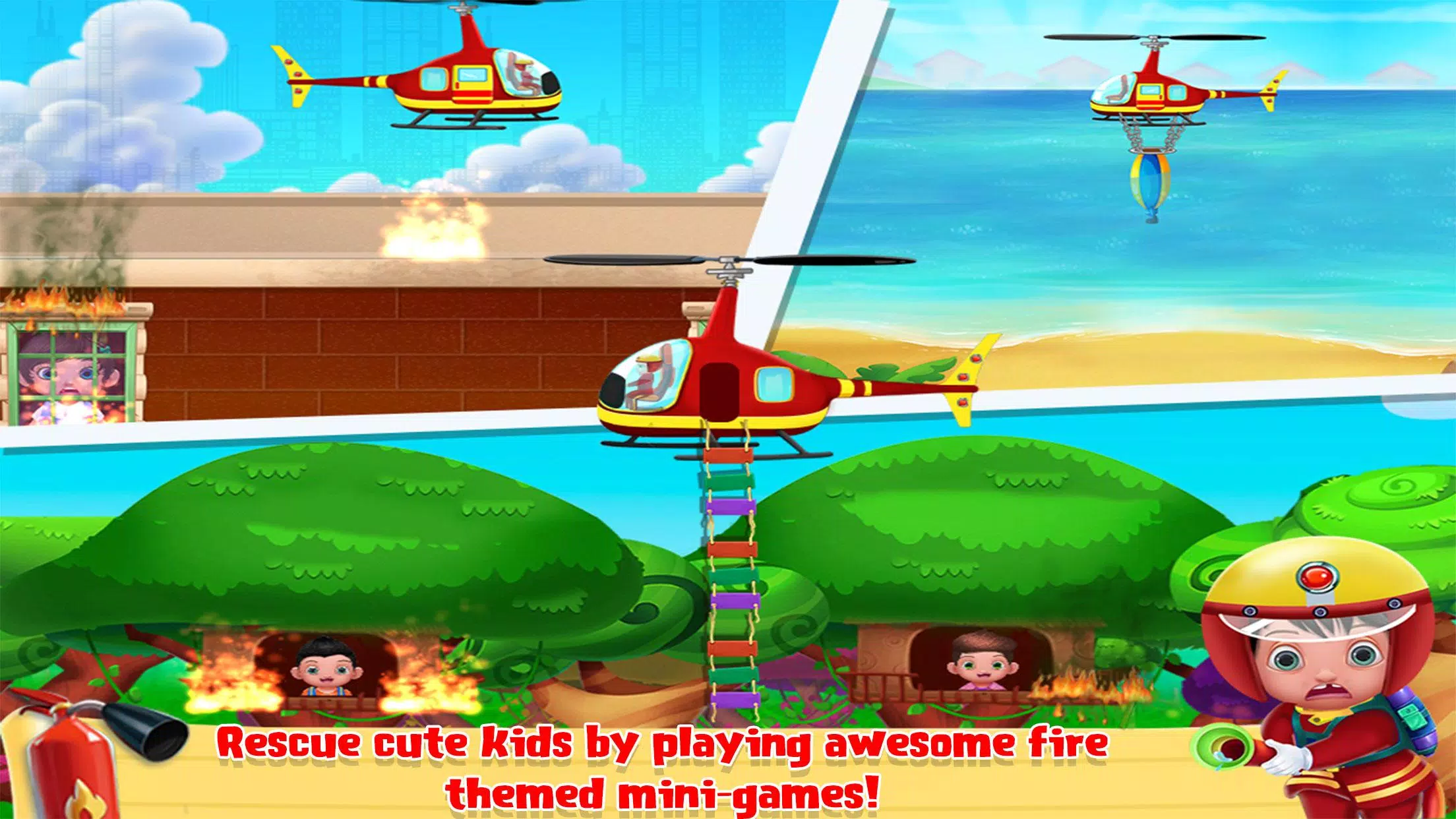 Firefighters City Fire Rescue Screenshots