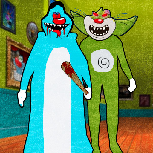 Escape oggy granny horror mod Escape oggy granny horror mod