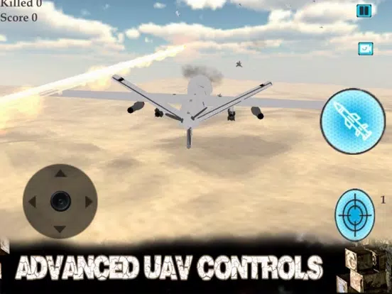 صور Modern Drone Air Attack Mission iPad 