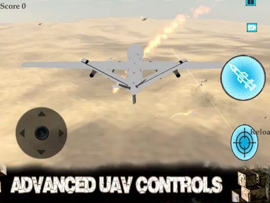 صور Modern Drone Air Attack Mission iPad 