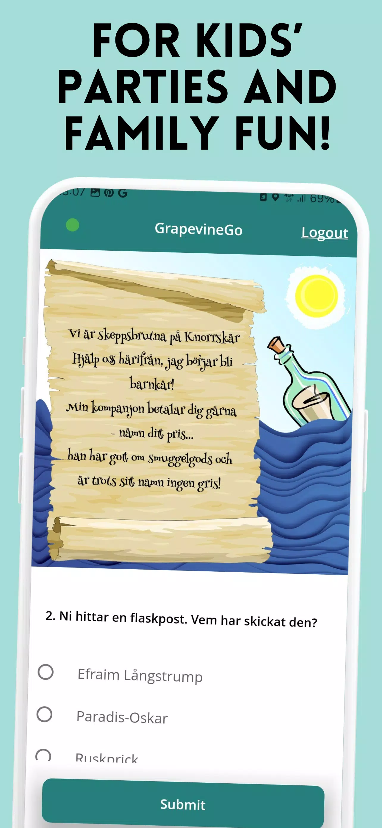 GrapevineGO Screenshots