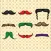 Mustache Stickers Pack