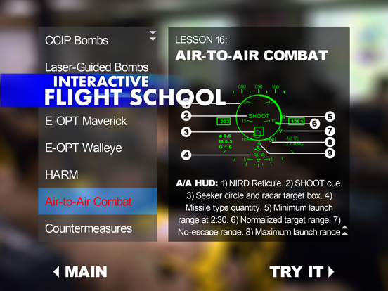 Capturas de pantalla de FA18 HORNET FIGHTER JET iPad 