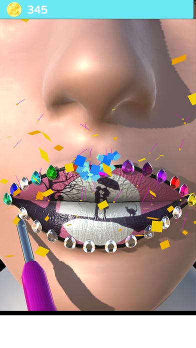 Lip Art Lipstick Makeup Game应用截图