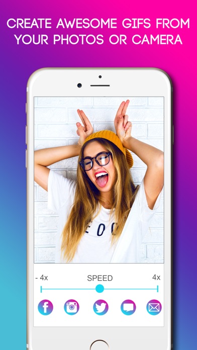 صور Gif Maker- Keyboard Loop Vid Video Editor Creator