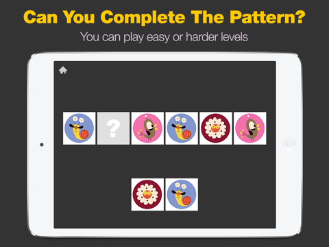 Patterns - Includes 3 Pattern Games in 1 App iPad Screenshots